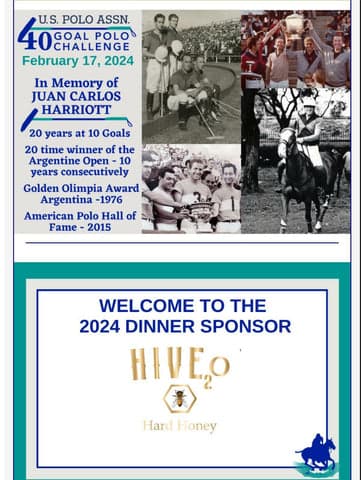 US Polo event, Wellington, FL