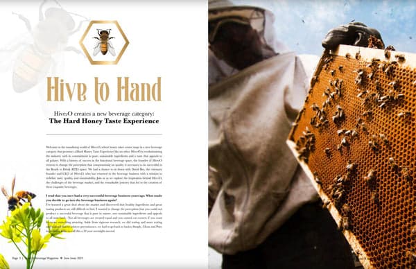 Featured in Food and Beverage Magazine