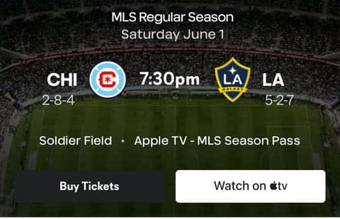 MLS regular season